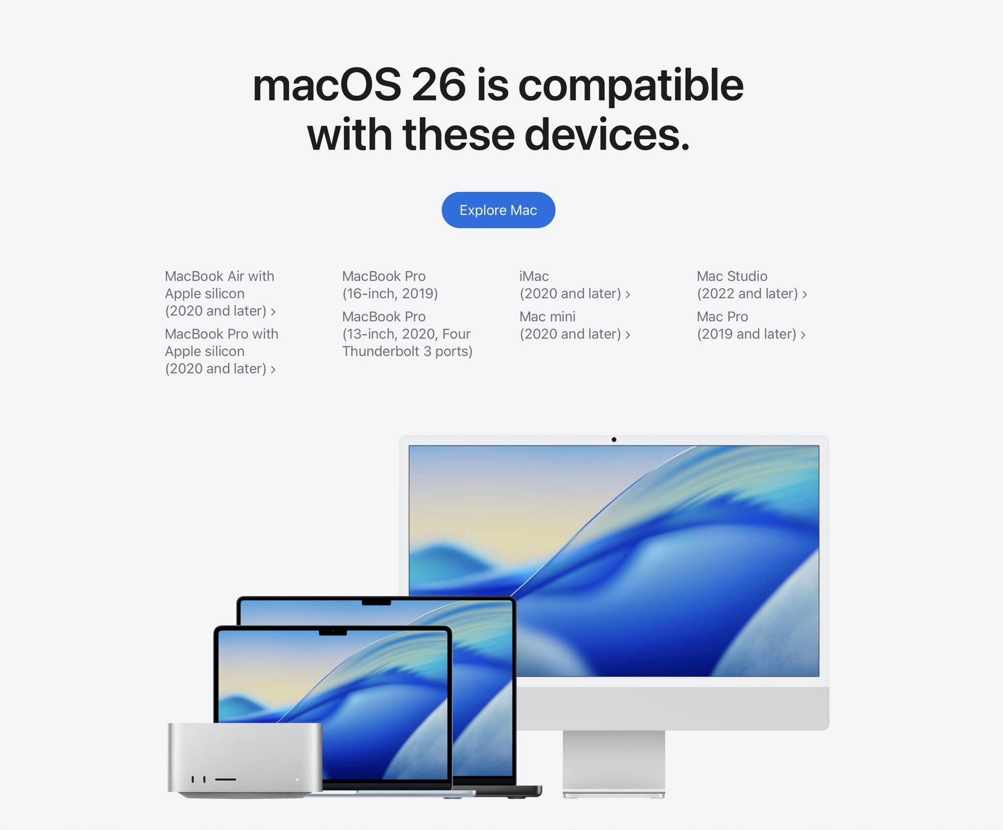 macOS 26 macOS 26
