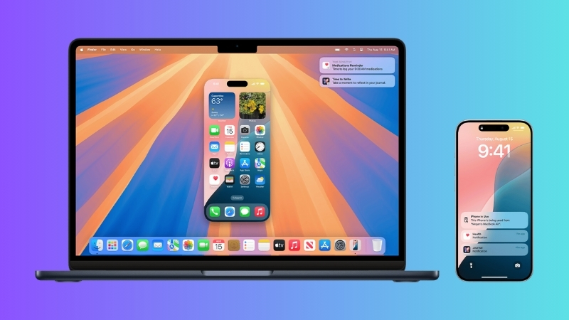 Kết nối kh&ocirc;ng d&acirc;y, đồng bộ nhanh ch&oacute;ng