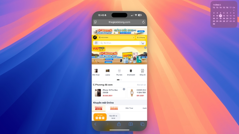 M&agrave;n h&igrave;nh iPhone sẽ xuất hiện tr&ecirc;n MacBook