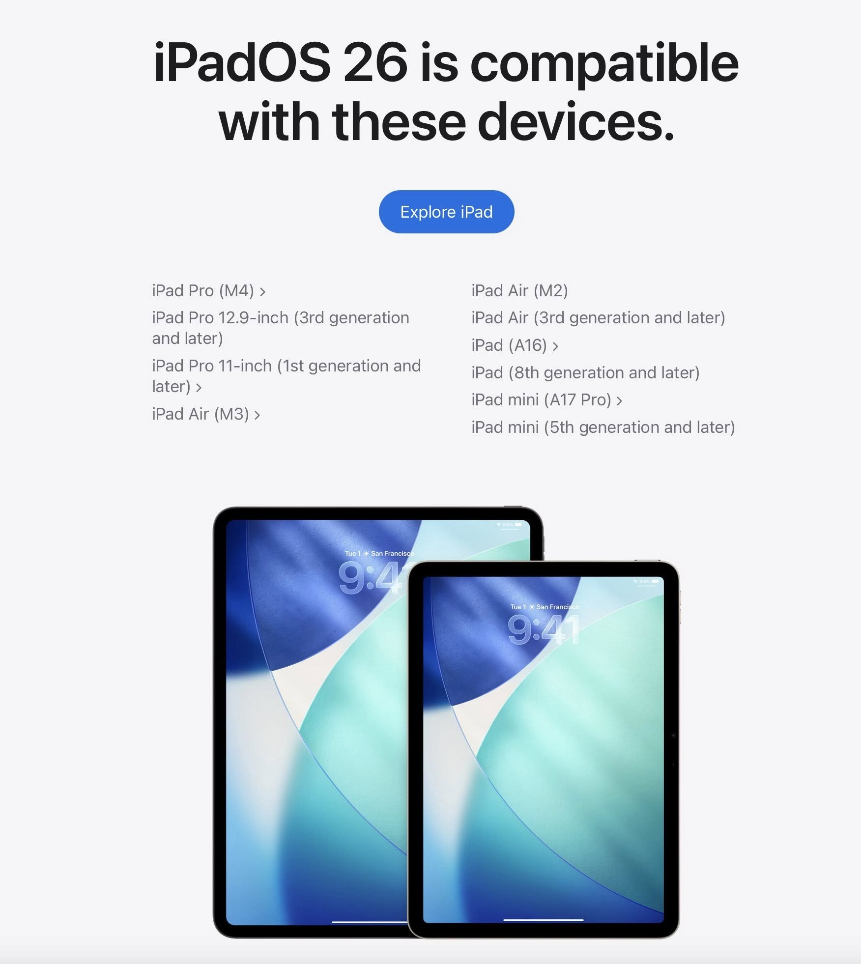 iPadOS 26 iPadOS 26