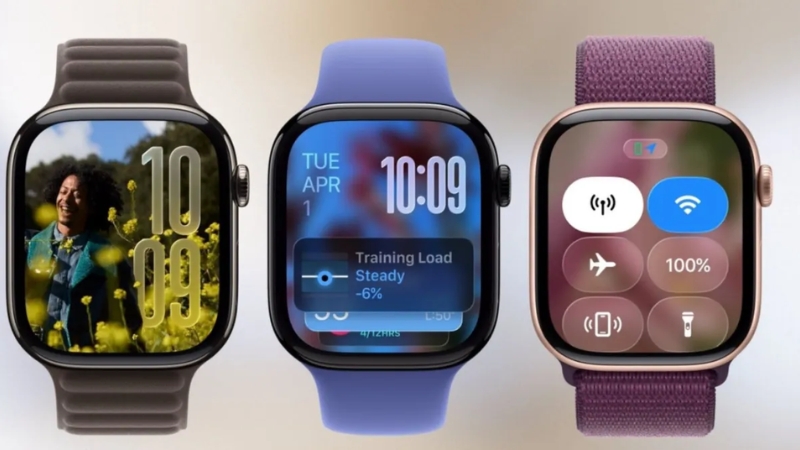 Liquid Glass tr&ecirc;n watchOS 26