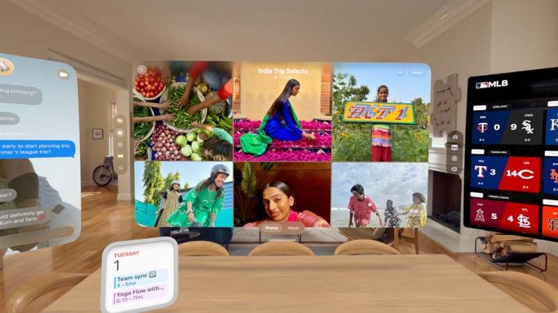 Liquid Glass tr&ecirc;n visionOS 26