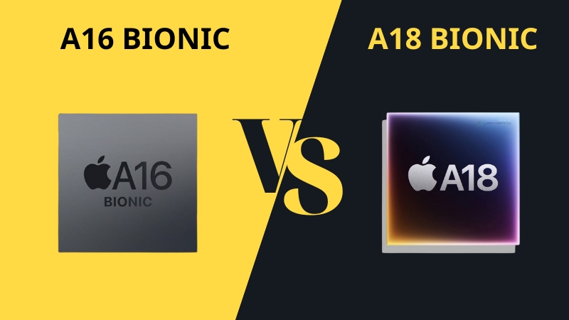 iPhone 16e d&ugrave;ng chip A18, iPhone 15 d&ugrave;ng chip A16