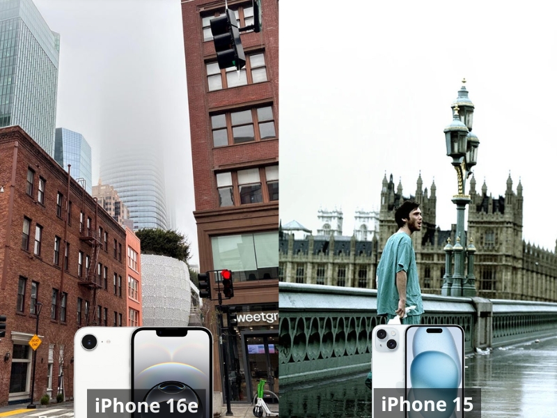 iPhone 15 sở hữu hệ thống camera k&eacute;p cho ảnh chụp g&oacute;c rộng v&agrave; đẹp hơn