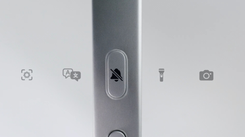 Nút Tác vụ (Action button) thay thế nút gạt rung truyền thống Nút Tác vụ (Action button) thay thế nút gạt rung truyền thống