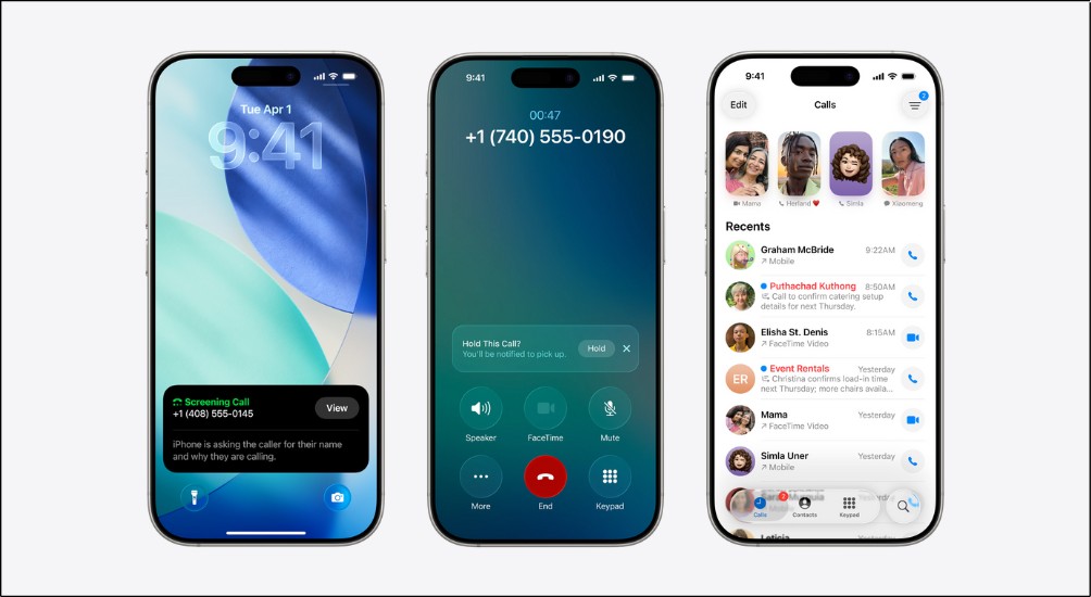 Ứng dụng Điện thoại đổi mới trên iOS 26 giúp nâng cao trải nghiệm quản lý liên lạc
