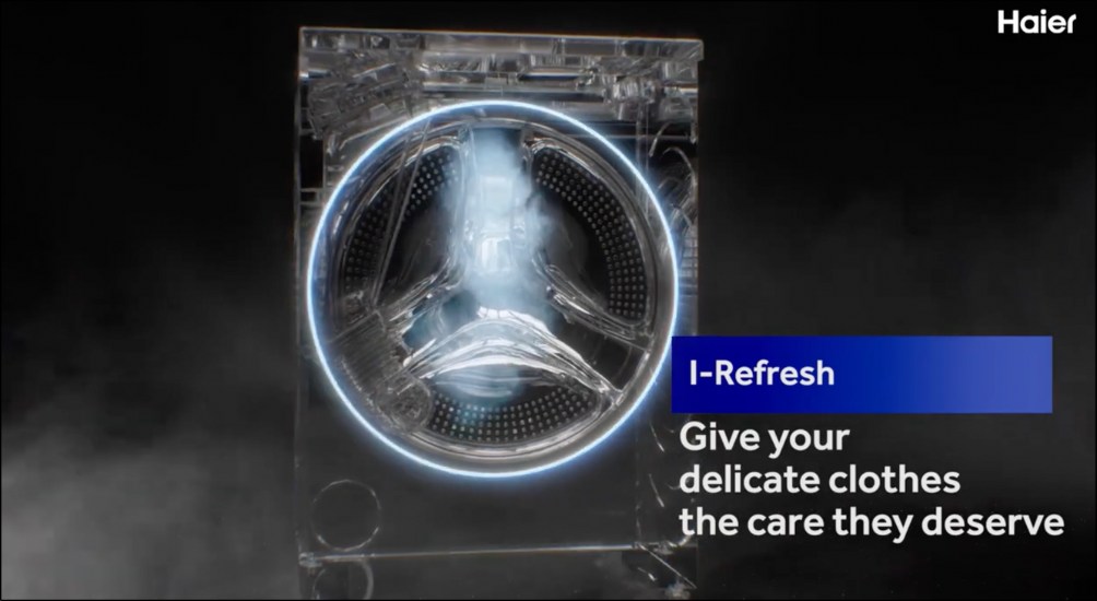 Công nghệ Care-I Refresh Pro trên máy giặt Haier tập trung vào việc chăm sóc quần áo chuyên nghiệp và bảo vệ tối ưu
