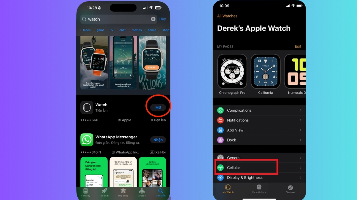 V&agrave;o mục Di động