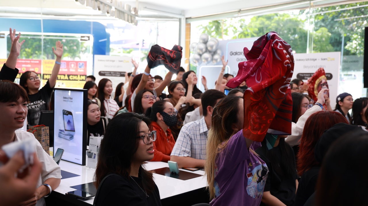 Hàng loạt mini game đầy thú vị tại buổi workshop. 