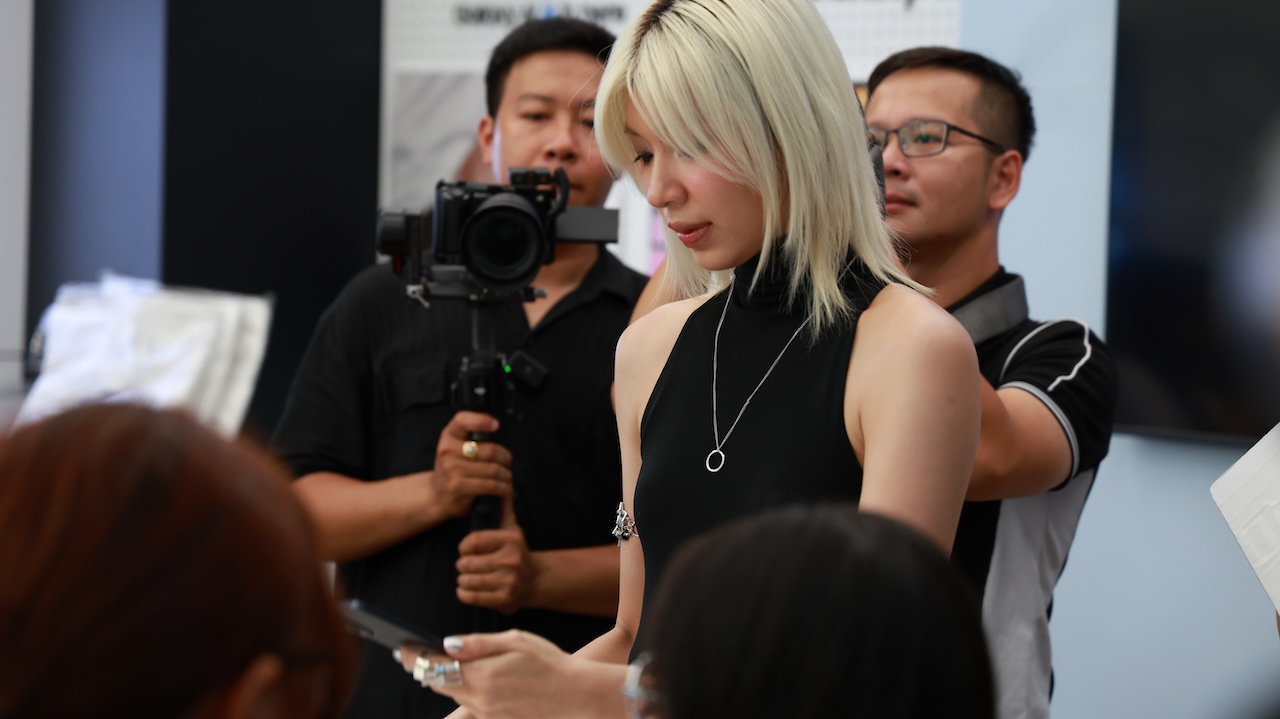 Khách hàng còn có cơ hội được gặp gỡ diễn viên Đồng Ánh Quỳnh tại workshop. 