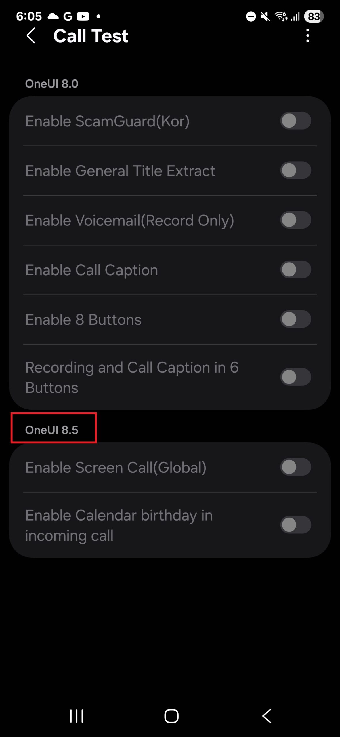 One UI 8.5 One UI 8.5