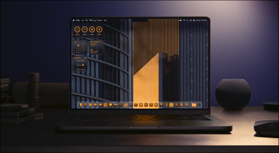 Liquid Glass trên macOS Tahoe