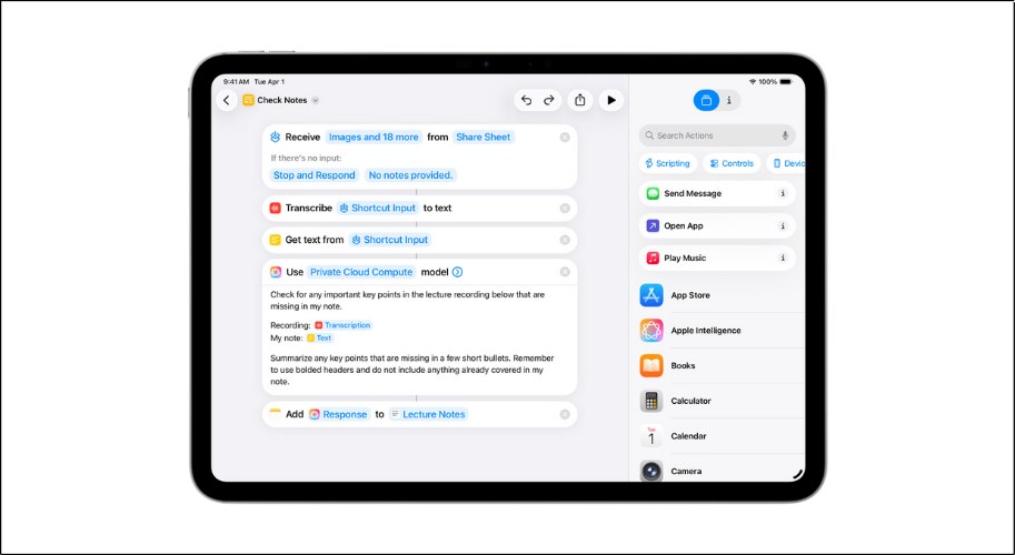 Ứng dụng Phím Tắt (Shortcuts) giúp người dùng tự động hóa các công việc hàng ngày