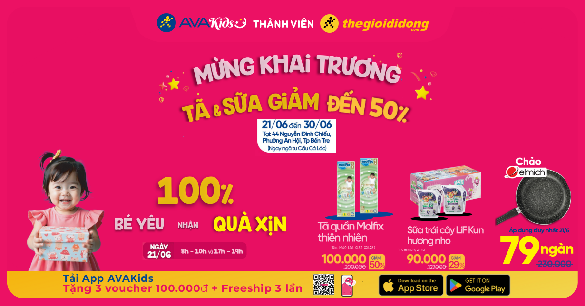 Khai trương AVAKids Bến Tre