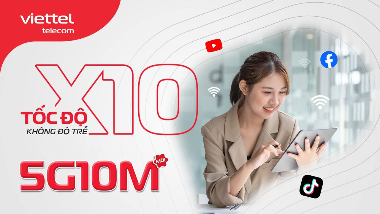 Cách Đăng Ký Gói Cước 5G10M Viettel Cách Đăng Ký Gói Cước 5G10M Viettel