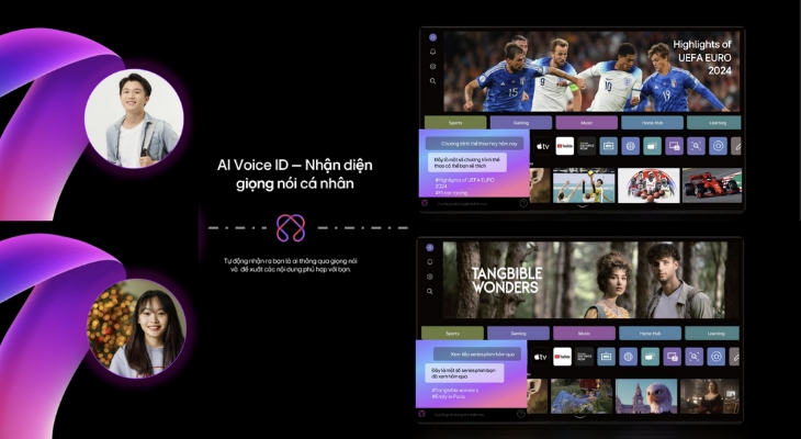 AI Voice ID giúp nhận diện giọng nói thông minh để đề xuất nội dung phù hợp
