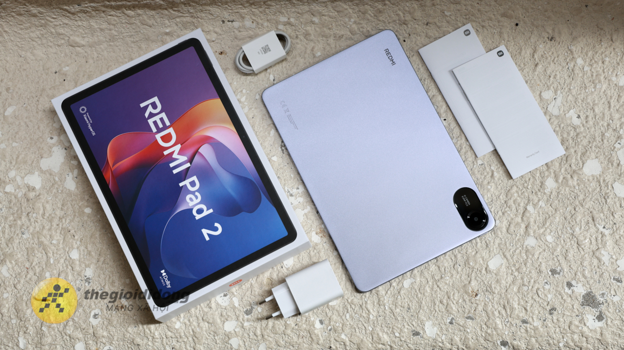 Trên tay Redmi Pad 2 máy tính bảng giá rẻ, nhiều nâng cấp từ Xiaomi Trên tay Redmi Pad 2 máy tính bảng giá rẻ, nhiều nâng cấp từ Xiaomi