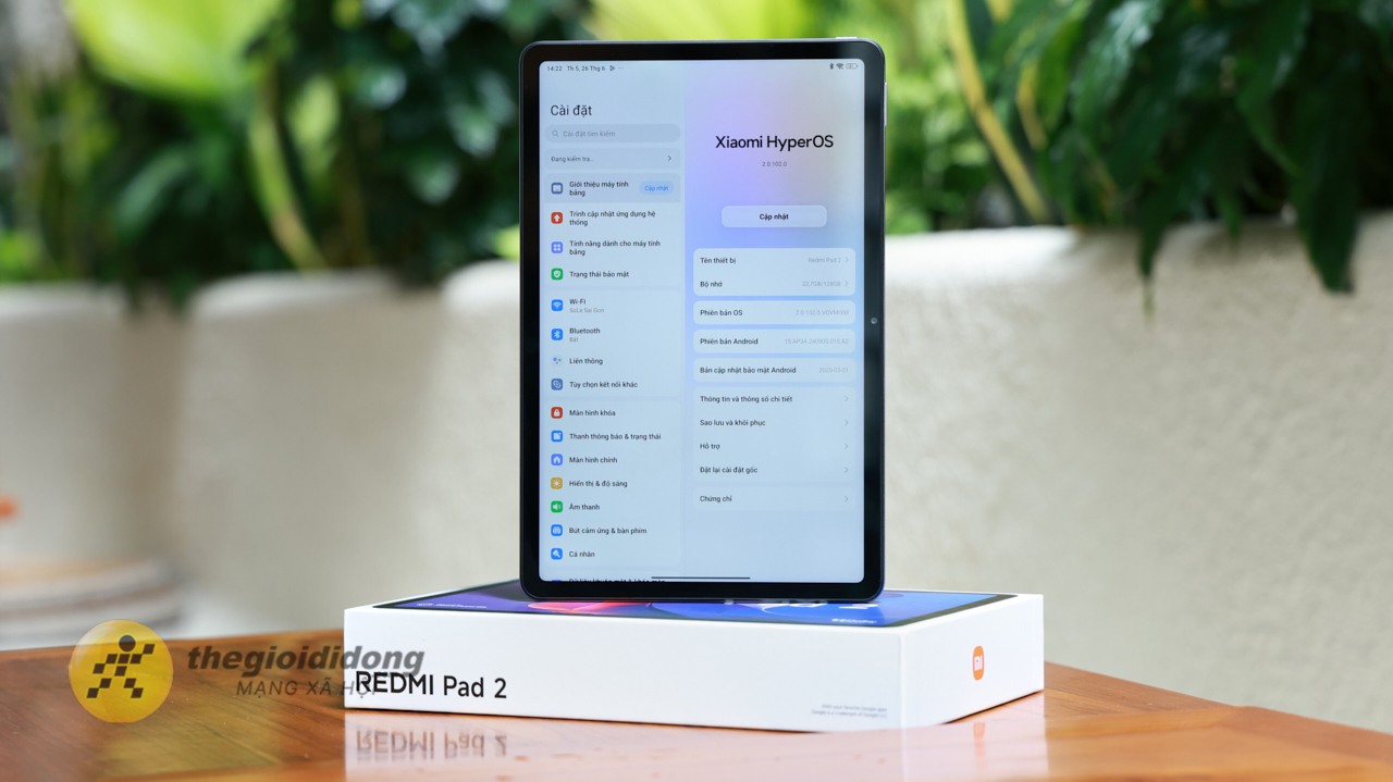 Trên tay Redmi Pad 2 máy tính bảng giá rẻ, nhiều nâng cấp từ Xiaomi Trên tay Redmi Pad 2 máy tính bảng giá rẻ, nhiều nâng cấp từ Xiaomi