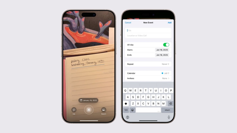 Th&ecirc;m sự kiện v&agrave;o ứng dụng Calendar