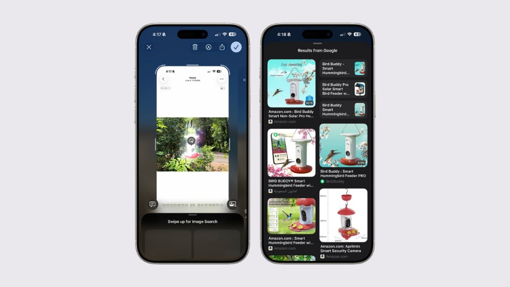 Highlight tr&ecirc;n Visual Intelligence gi&uacute;p bạn khoanh v&ugrave;ng hoặc chọn nhanh chi tiết