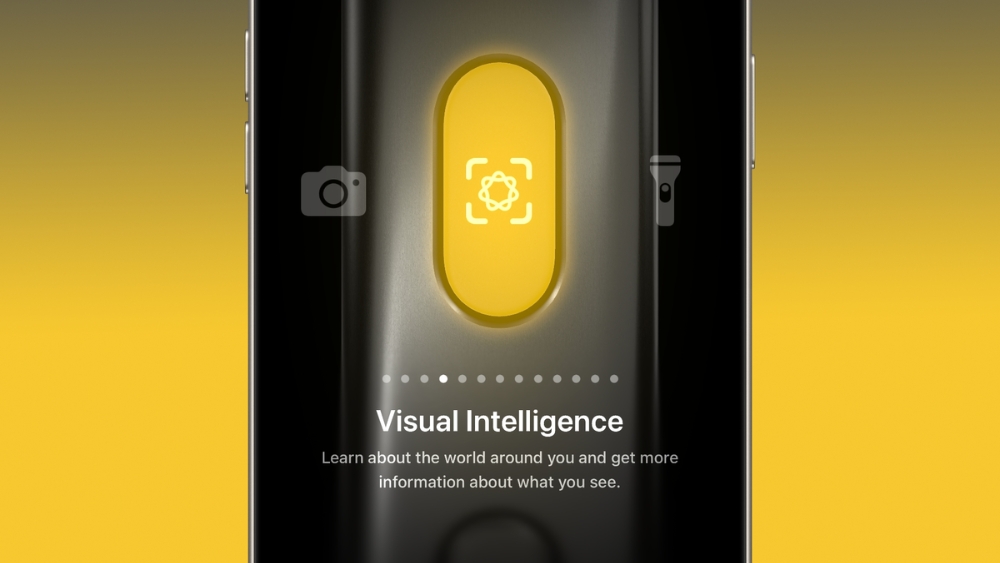 G&aacute;n Visual Intelligence cho n&uacute;t T&aacute;c vụ (Action Button)