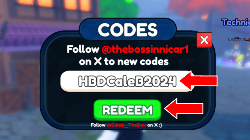 Nhập code vào ô cửa sổ mới hiện lên và bấm Redeem để nhận code Nhập code vào ô cửa sổ mới hiện lên và bấm Redeem để nhận code