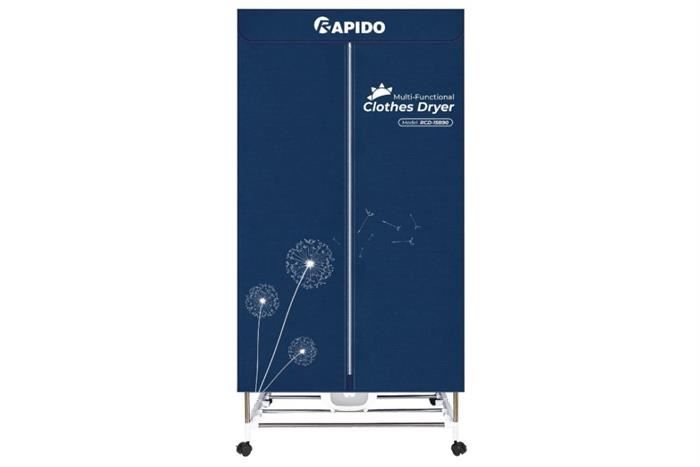 Tủ sấy quần áo Rapido 20 kg RCD-15B90 khuyến mãi chỉ còn 1.290.000đ tại Điện máy XANH (cập nhật đến ngày 23/6/2025)