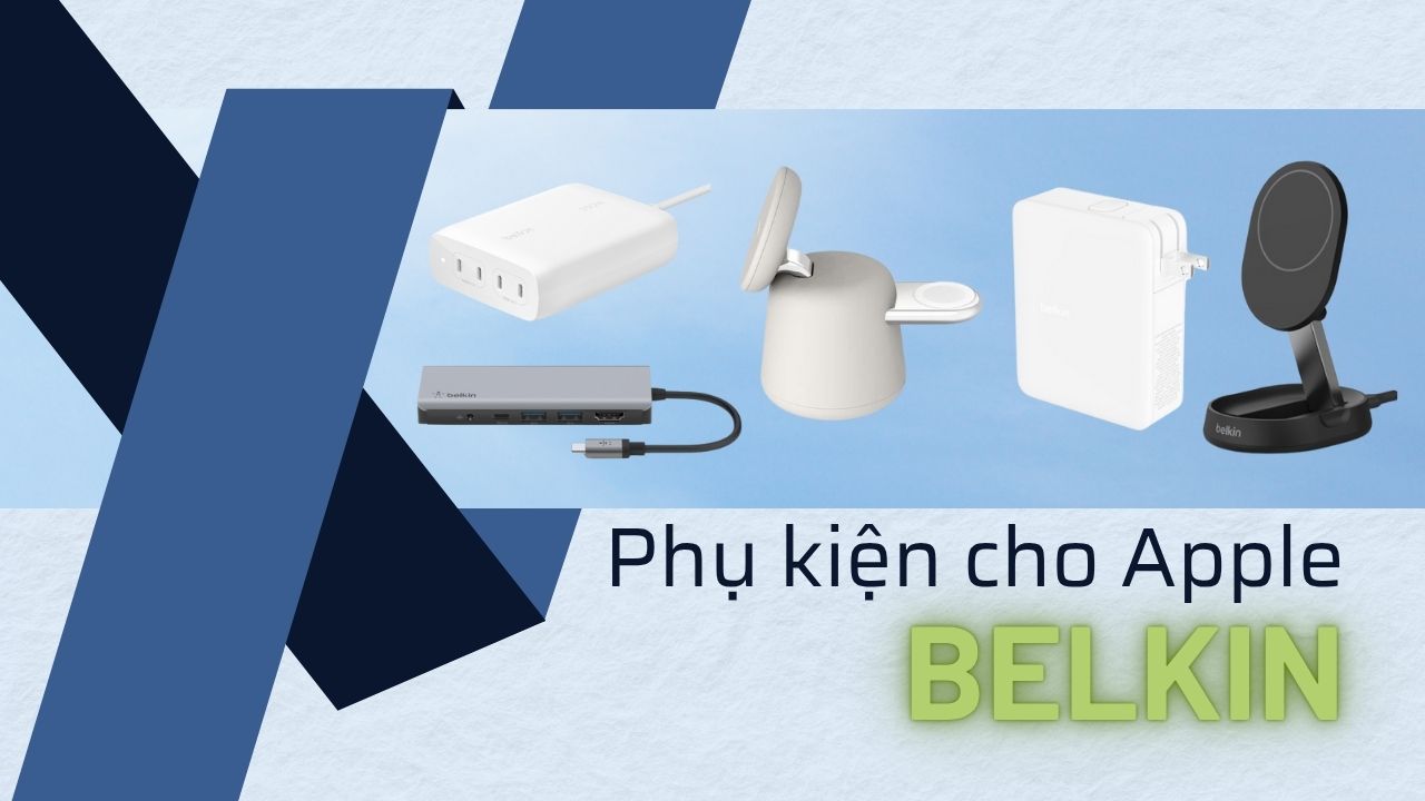 5 Phụ Kiện Belkin Dành Cho Hệ Sinh Thái Apple Dân Văn Phòng Nên Mua 5 Phụ Kiện Belkin Dành Cho Hệ Sinh Thái Apple Dân Văn Phòng Nên Mua