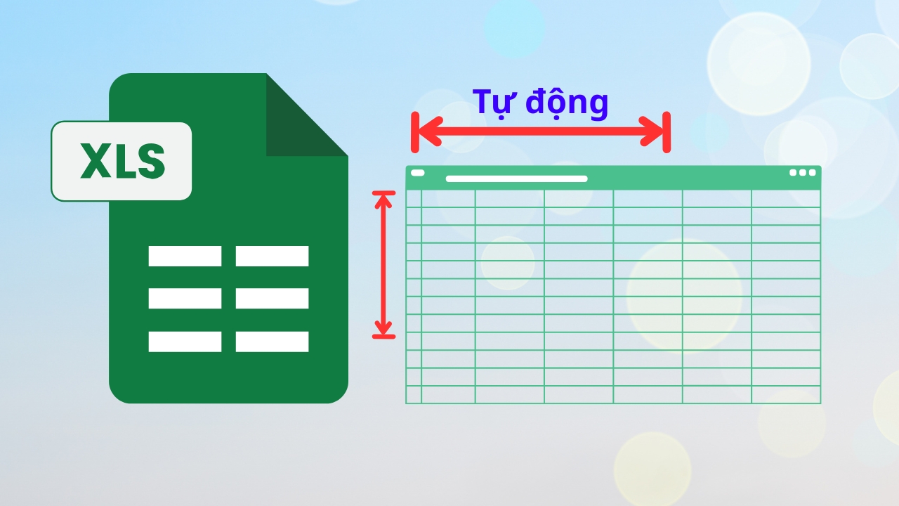 Cách Chỉnh Độ Rộng Tự Động Trên Excel Cách Chỉnh Độ Rộng Tự Động Trên Excel