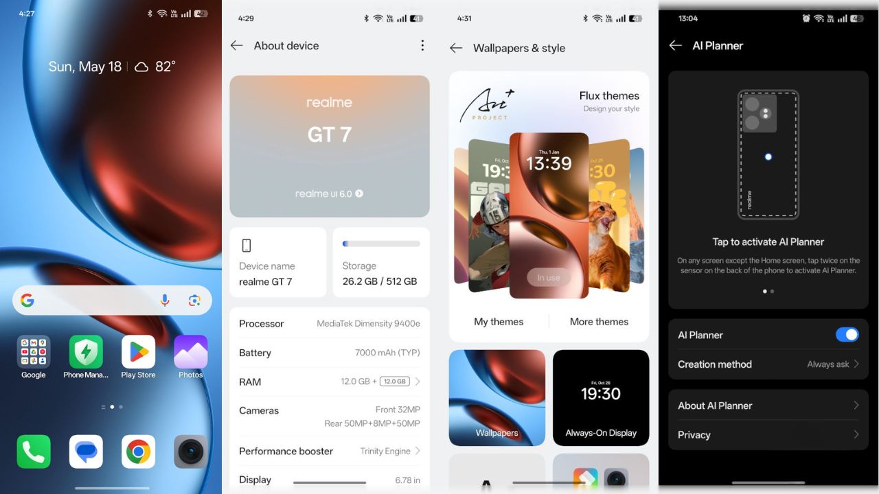 Trên tay Realme GT 7: Flagship-killer với pin khủng và hiệu năng mạnh