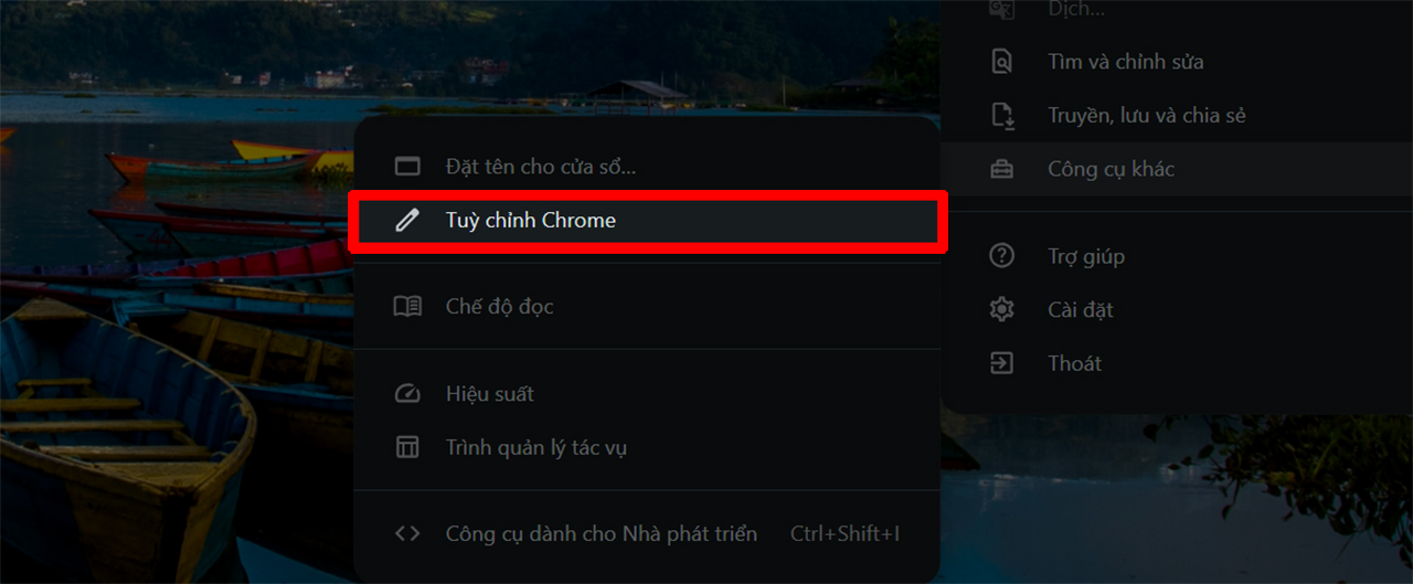 Cách ghim biểu tưởng Google dịch lên thanh công cụ Chrome