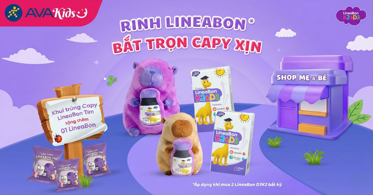 Mua LineaBon trúng ngay Capy