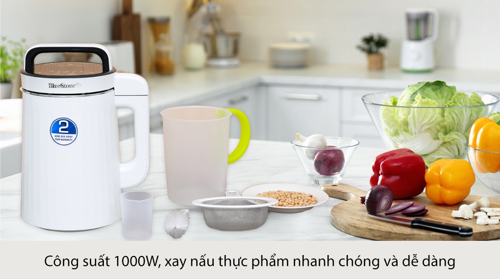 Máy sữa hạt Bluestone SMB-7329 dòng máy chuyên biệt làm sữa đậu nành