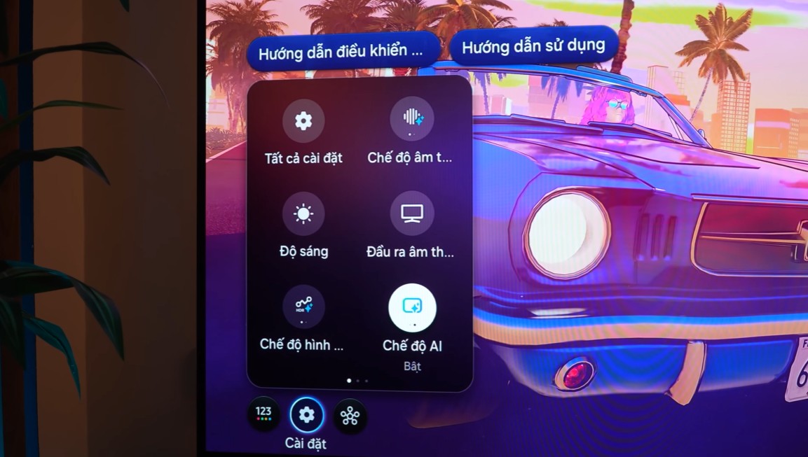 Hai chế độ AI thông minh: AI Tối ưu hóa và Tùy chỉnh AI nâng tầm trải nghiệm hình ảnh