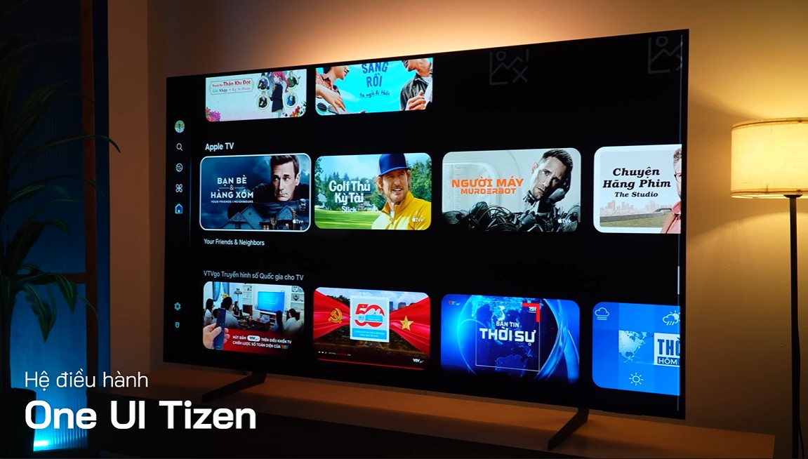 Hệ điều hành Tizen thân thiện, phản hồi nhanh, dễ thao tác ngay cả với người mới