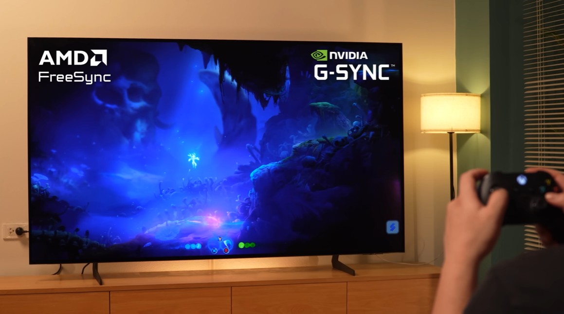 Hỗ trợ VRR, G-Sync, FreeSync, độ trễ thấp giúp thao tác game nhạy và hình ảnh hiển thị rõ nét