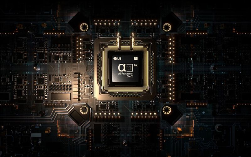 Bộ xử lý AI Alpha – “bộ não” quyết định hình ảnh, âm thanh, hiệu suất TV LG 2025 Bộ xử lý AI Alpha – “bộ não” quyết định hình ảnh, âm thanh, hiệu suất TV LG 2025