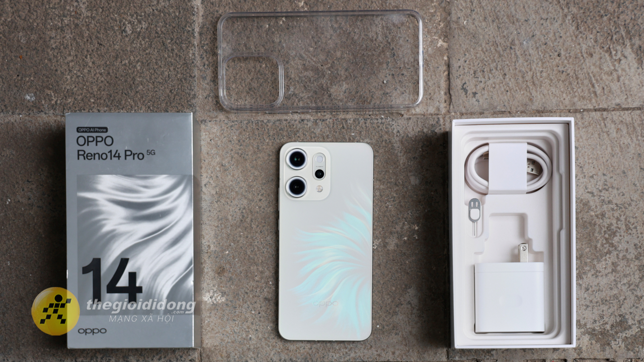 Trên Tay Oppo Reno14 Pro 5G: Thiết Kế Đẹp, Camera 50 Mp, Pin 6.200 Mah Trên Tay Oppo Reno14 Pro 5G: Thiết Kế Đẹp, Camera 50 Mp, Pin 6.200 Mah