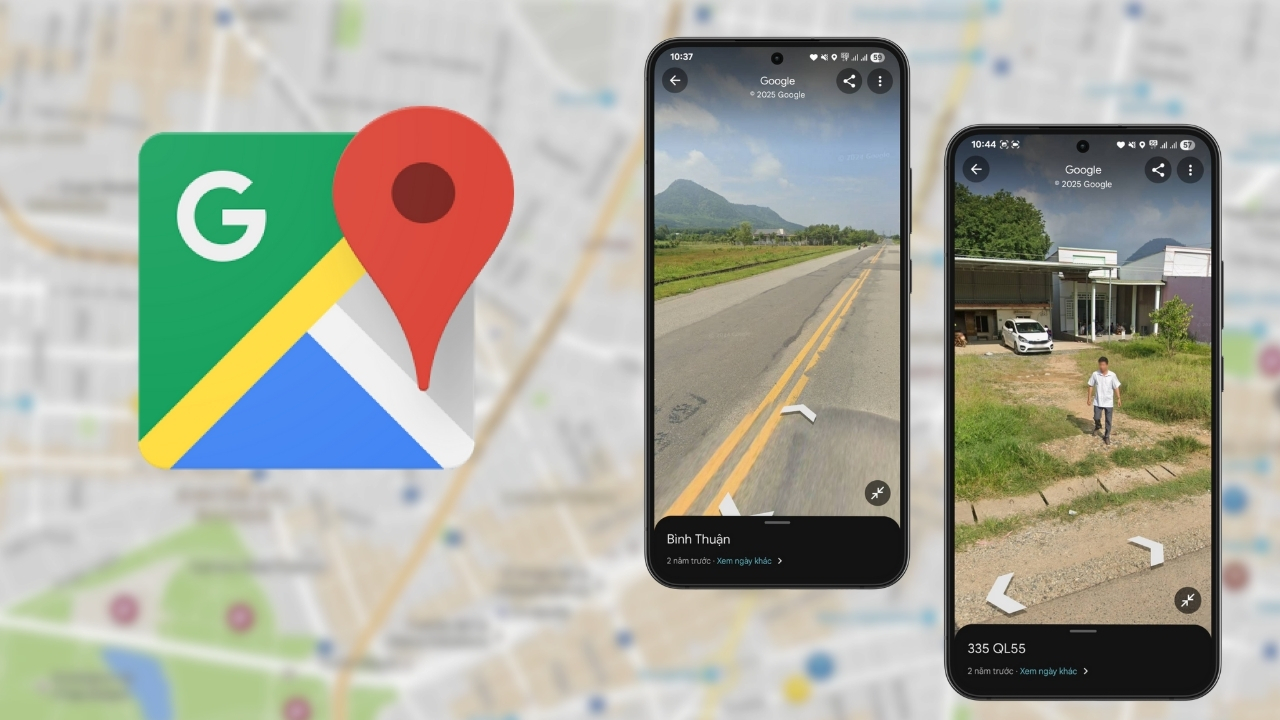 Cách xem nhà cũ trên Google Maps