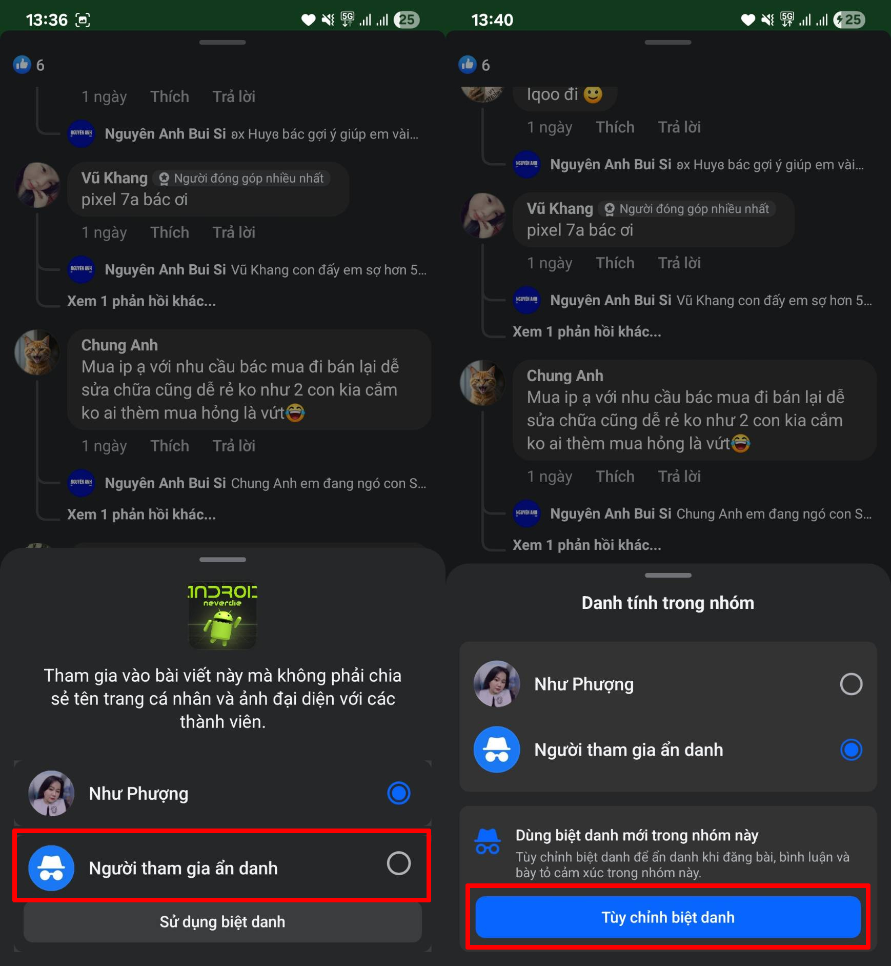 Cách Bình Luận Bằng Biệt Danh Trên Facebook Cách Bình Luận Bằng Biệt Danh Trên Facebook
