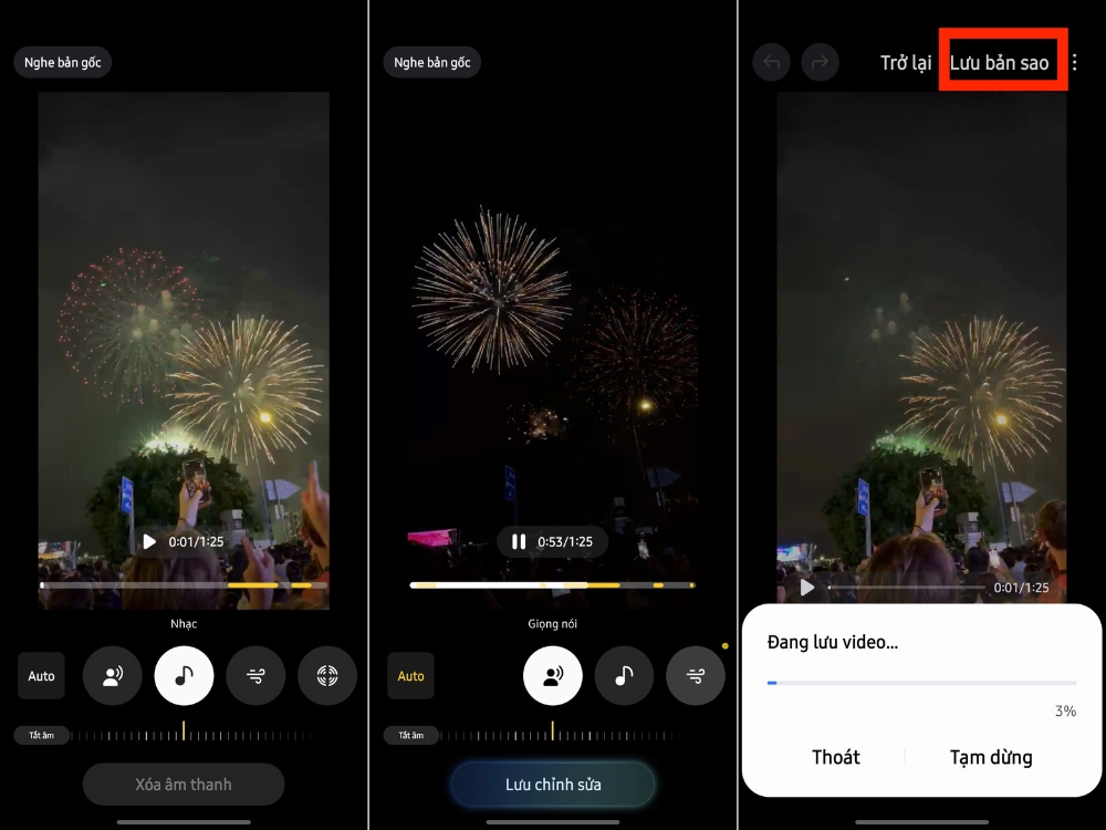 Tuỳ chỉnh và lưu video Tuỳ chỉnh và lưu video