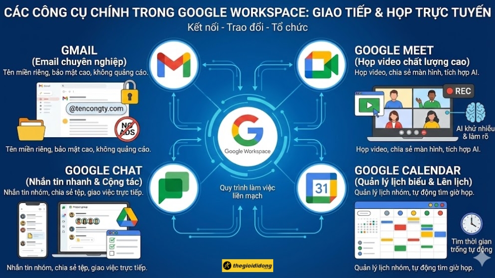 C&ocirc;ng cụ giao tiếp v&agrave; họp trực tuyến