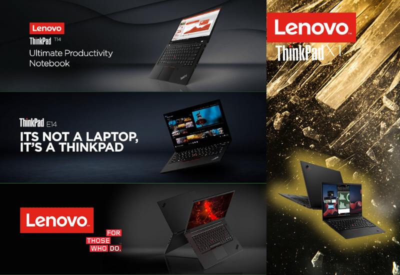ThinkPad với đa dạng dòng sản phẩm phù hợp với nhiều đối tượng