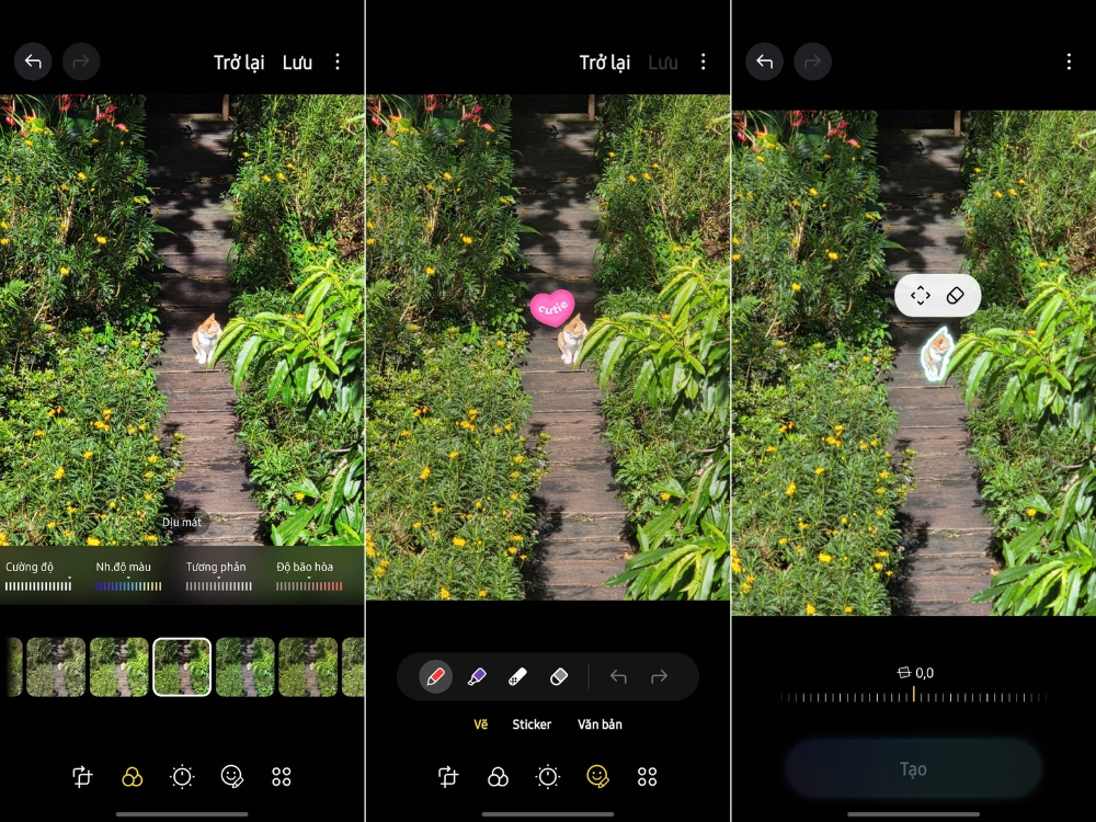 Chọn các công cụ AI và chỉnh sửa Chọn các công cụ AI và chỉnh sửa