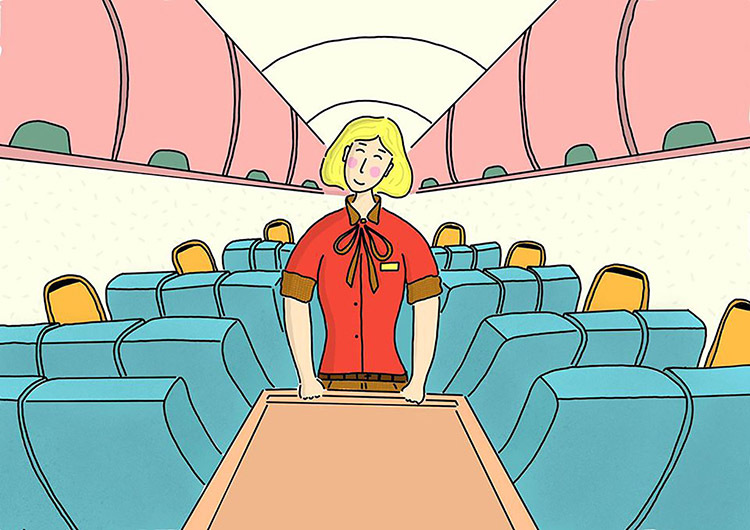 Tranh mẫu 8: ước mơ của em làm phi công