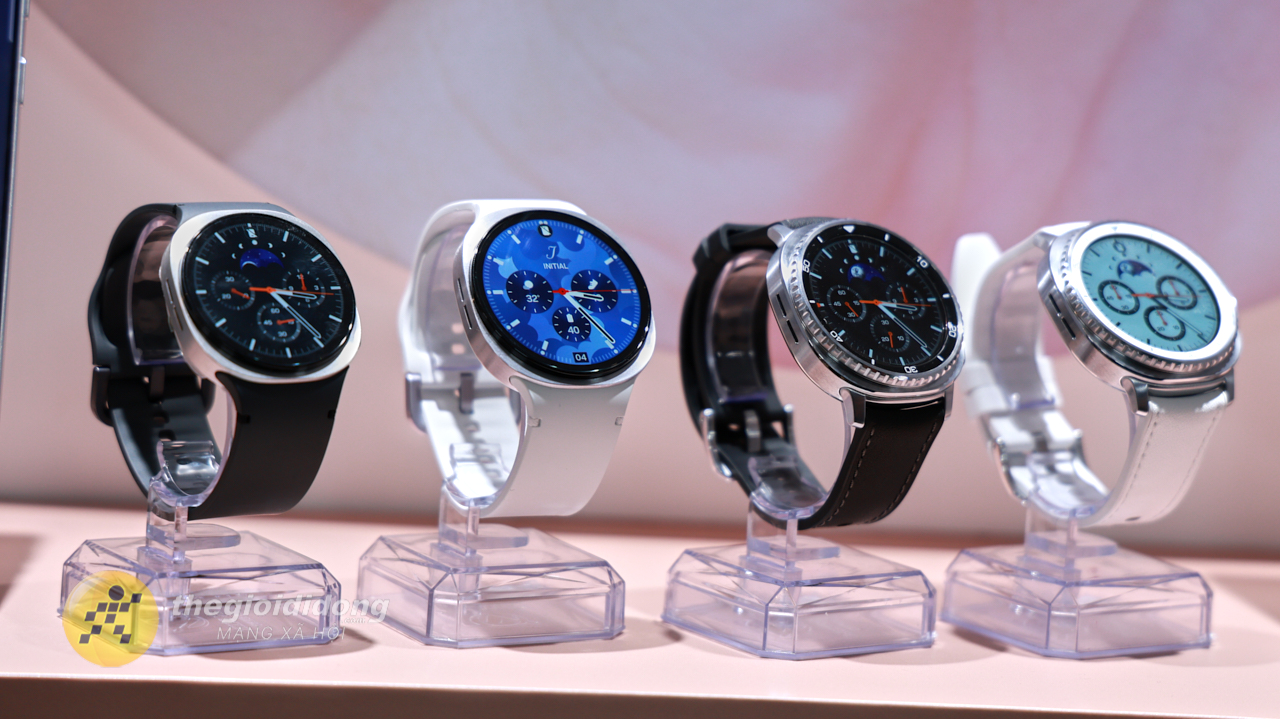 Trên tay Samsung Galaxy Watch8 và Galaxy Watch8 Classic