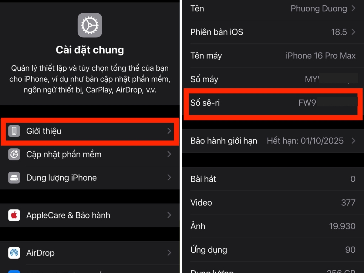 Giới thiệu > Sao ch&eacute;p Số S&ecirc;-ri