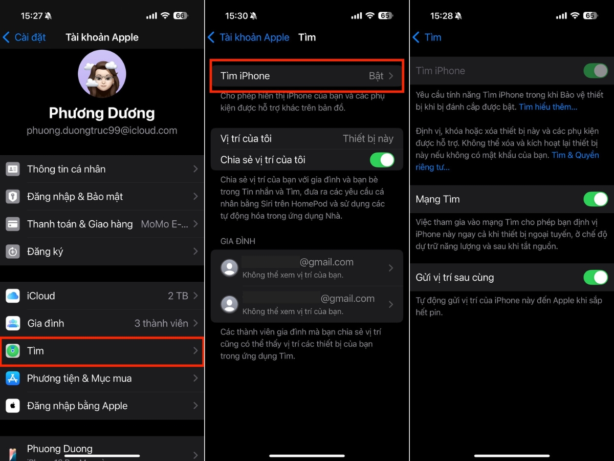 Đảm bảo cả ba công tắc đều ở vị trí bật Đảm bảo cả ba công tắc đều ở vị trí bật
