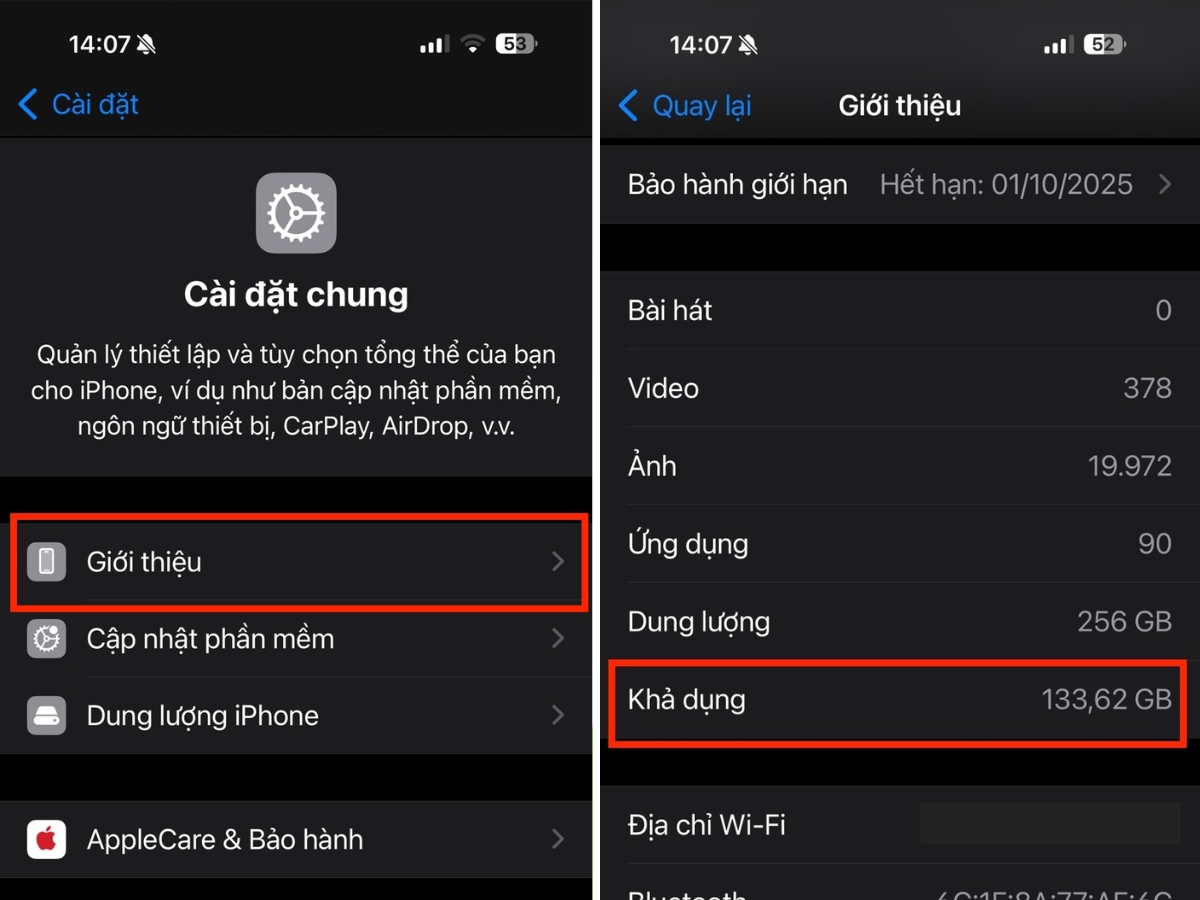 Giới thiệu > Khả dụng