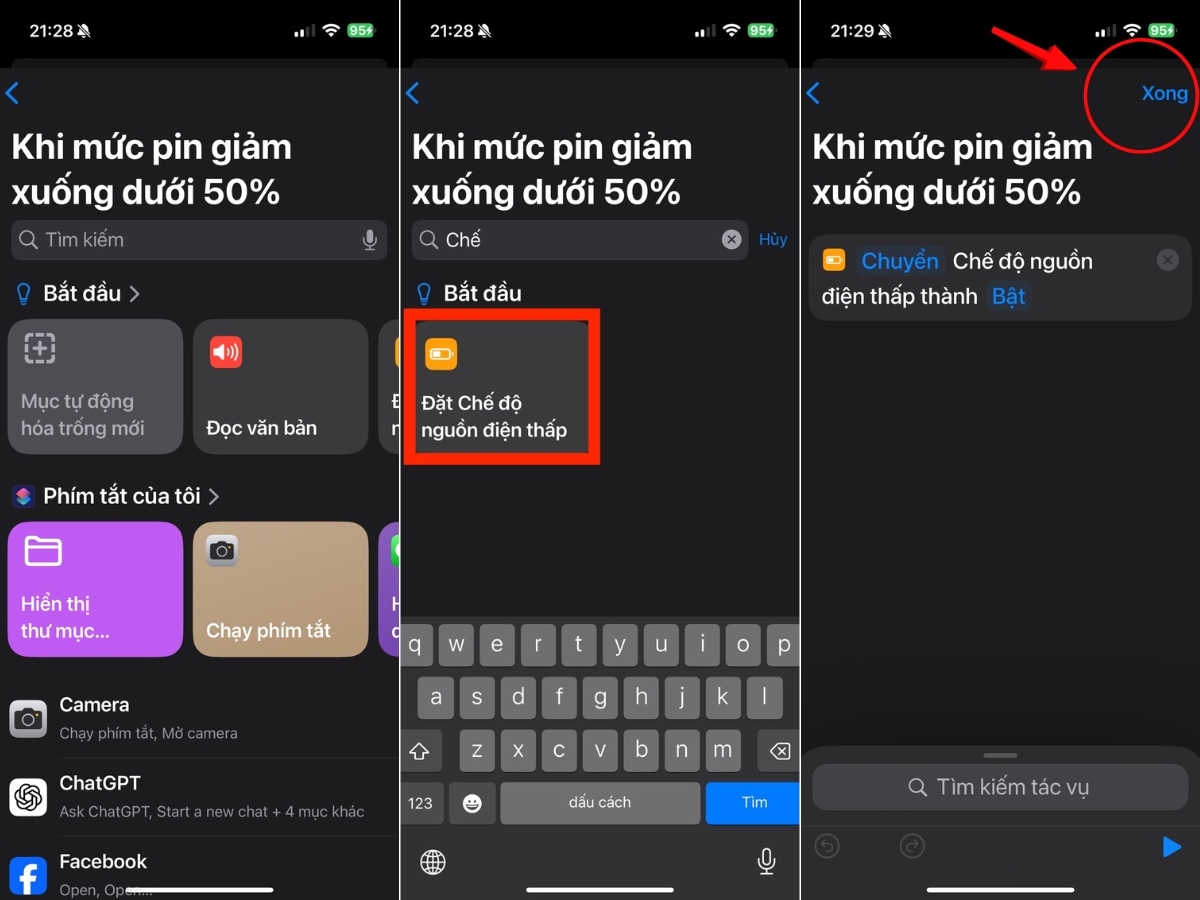 Chọn tiếp h&agrave;nh động tiếp theo để ho&agrave;n th&agrave;nh
